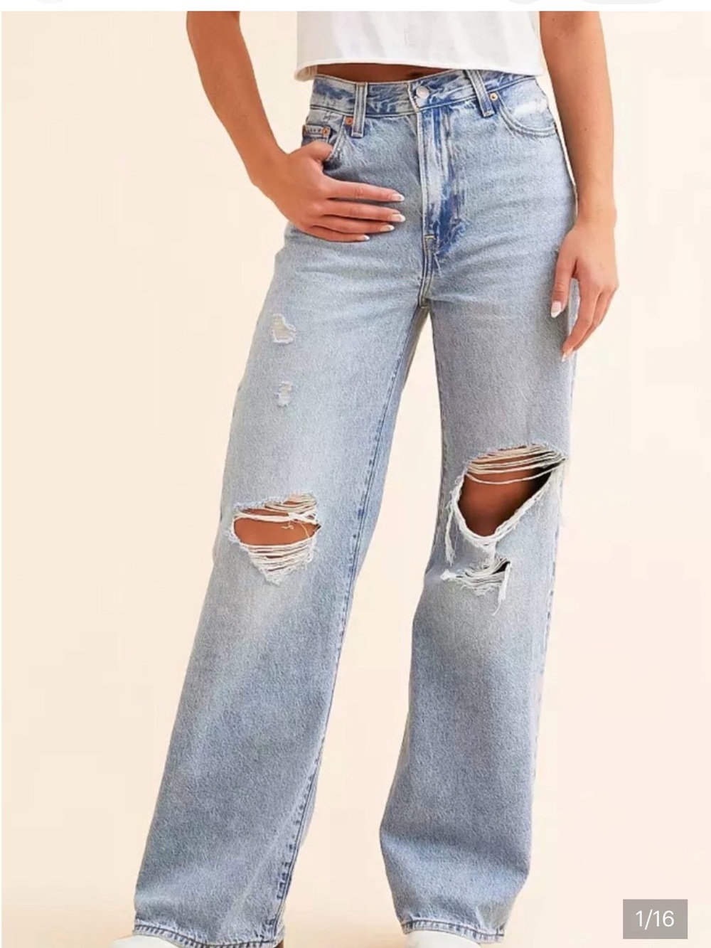 Levi's Women's Ribcage Wide Leg